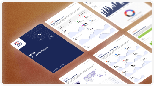 Quick reports sharing interface