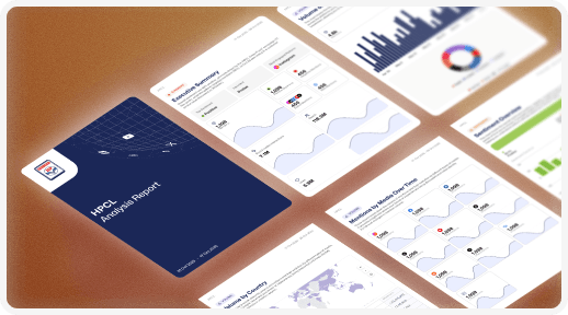 Analytics reports and data visualizations